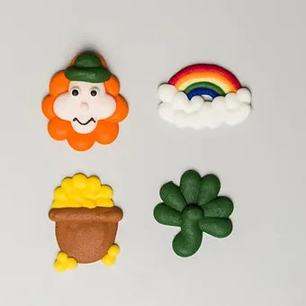 ST. PATRICK'S DAY ASSORTMENT Royal IcingTopper (12pk)