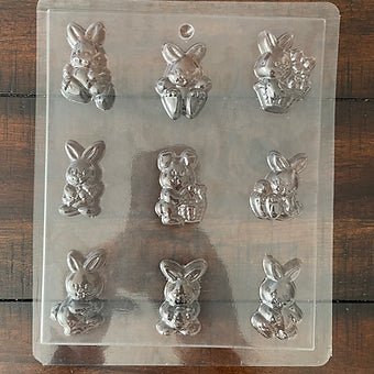 Mini Bunnies 1pc Mold