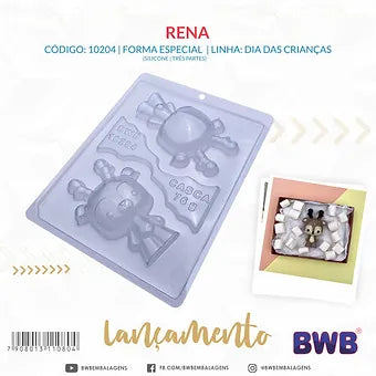 3PC Reindeer Mold (10204)