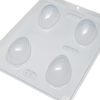 Smooth 50g Egg 3pc Mold