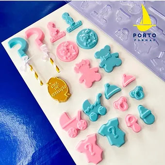 Baby Shower/Gender Reveal 1pc Large Mold