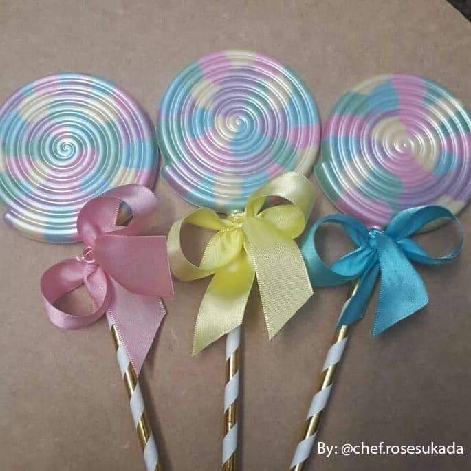 Swirl Lollipop 1Pc Mold