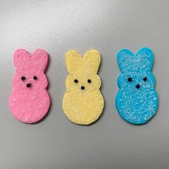 1.5" BUNNY Assortment Royal Icing Topper (6pc)