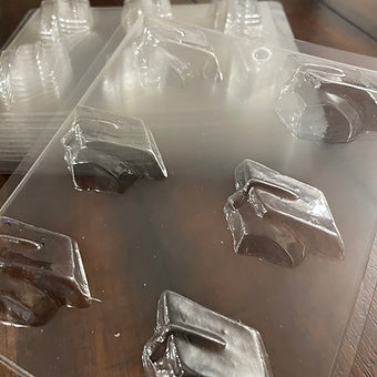 Graduation  Hat 1pc Mold